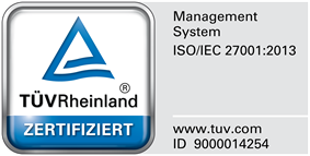 TÜV Rheinland Zertifikat